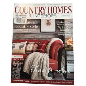 Country Homes & Interiors Magazine January 2014 Decor Garden Lifestyle Issue